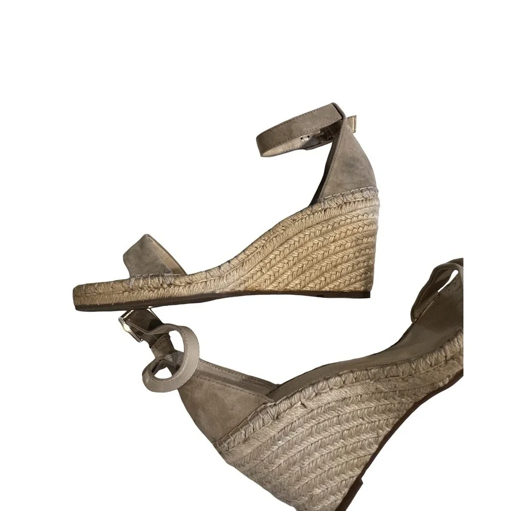 Vince Camuto Women's Meddrina Tortilla Espadrille Wedge Sandal sz 11‎